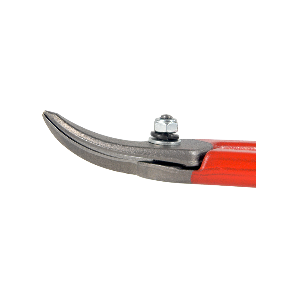 Stubai Curved Circle Tin Snips – right, green PVC