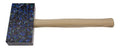 STUBAI Plastic faced hammer, rectangular, coloured
