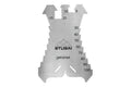 STUBAI Marking template, hardened, stainless