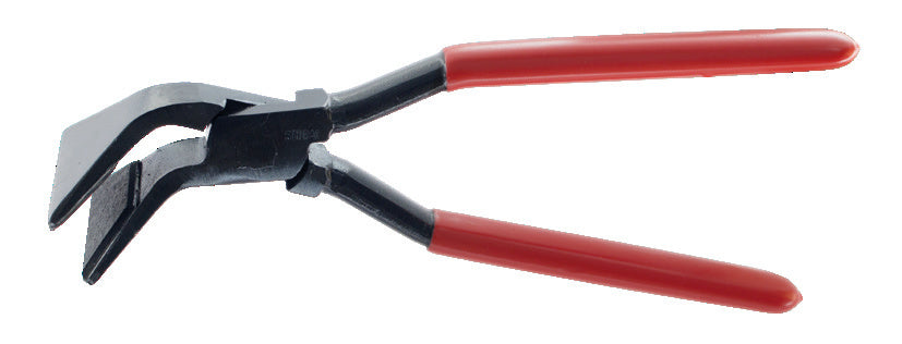 STUBAI Tinsmith's seaming pliers, vulcanized 45° bent