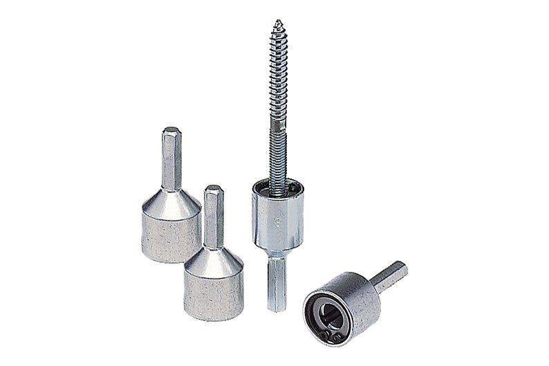 STUBAI Installation stub for twin thread screws