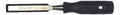 STUBAI Chisels with black plastic handle