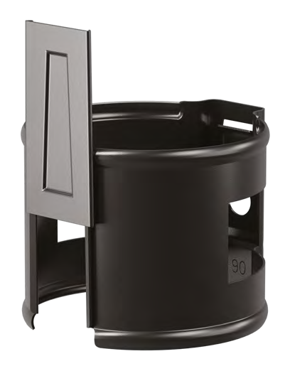 Siba Tech Downpipe Bracket - round downpipe bracket for concrete