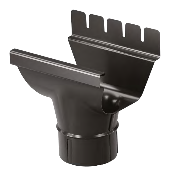 Siba Tech Gutter Outlet - 140 to 90 mm round gutter outlet
