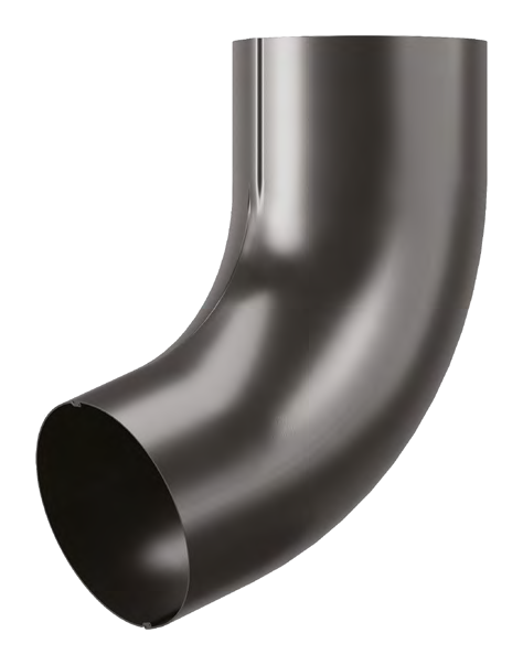 Siba Tech Downpipe Fitting - round 90 mm elbow
